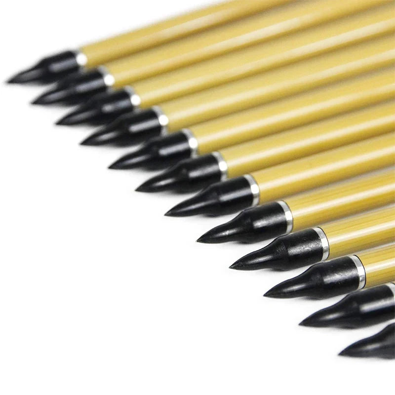 Flechas Fibra de Carbon, 6.2mm, Pluma Natural