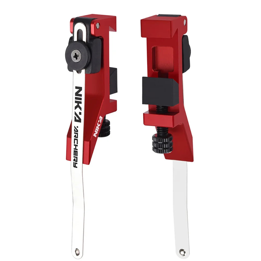 Clicker extendido sobre mira para arco Recurvo Olímpico