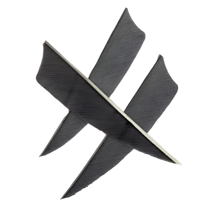 Pluma Natural 3" Corte Shield 50pzas