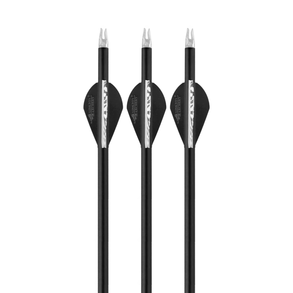 Flechas Fibra de Carbon MIXTO, 6.2mm, Pluma Plástica