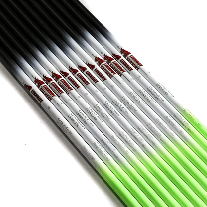 Varas Linkboy Fibra de Carbon, Verde, 6.2mm