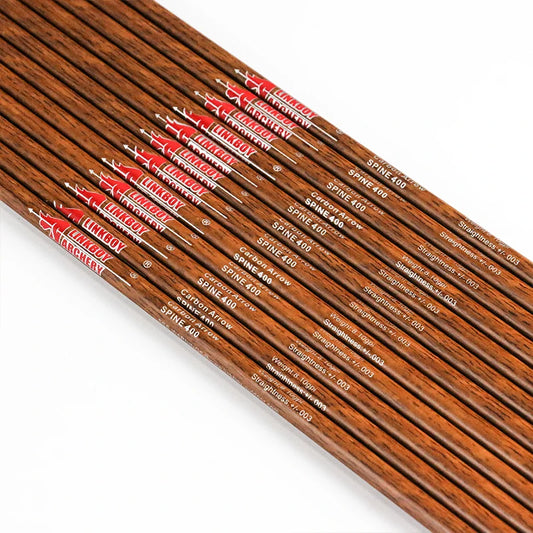 Varas Linkboy Fibra de Carbon Simulación Madera 6.2mm