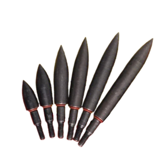 Puntas Roscables, Negro, 12pzas