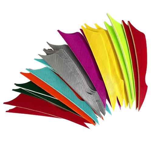 Pluma Natural 4" Corte Sting 50pzas